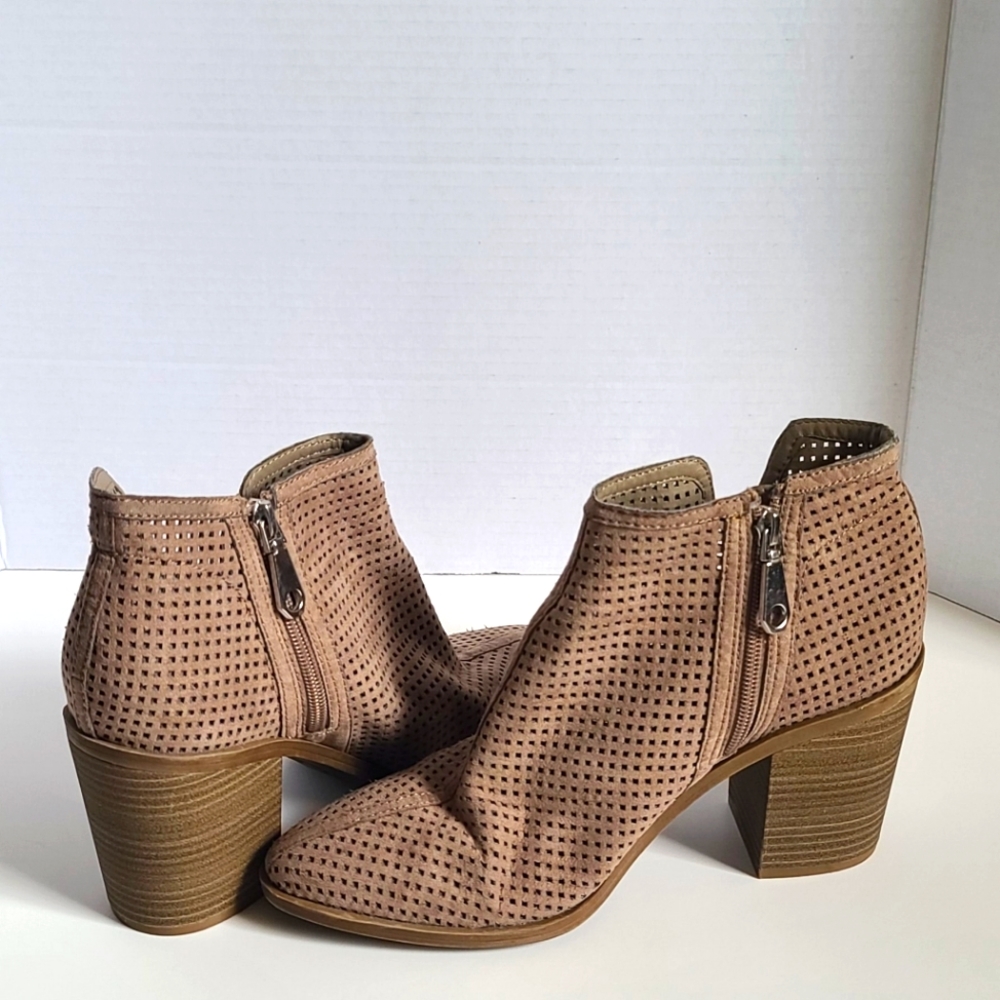 DV by Dolce Vita DV ankle boots Taupe chunky heel - Picture 7 of 10